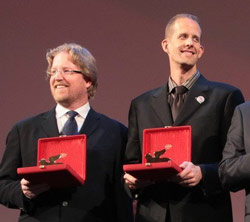 Andrew Stanton and Pete Docter